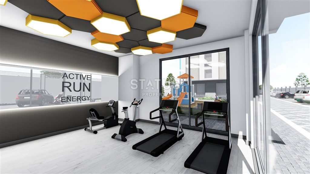 The latest one-bedroom apartments in a residential complex with infrastructure in the Oba area. 47.5 m2 фото 26