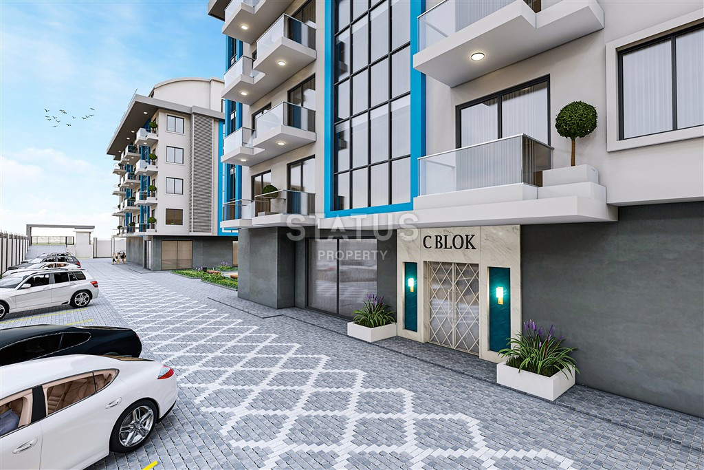 The latest one-bedroom apartments in a residential complex with infrastructure in the Oba area. 47.5 m2 фото 30