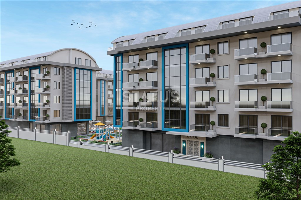 The latest one-bedroom apartments in a residential complex with infrastructure in the Oba area. 47.5 m2 фото 33