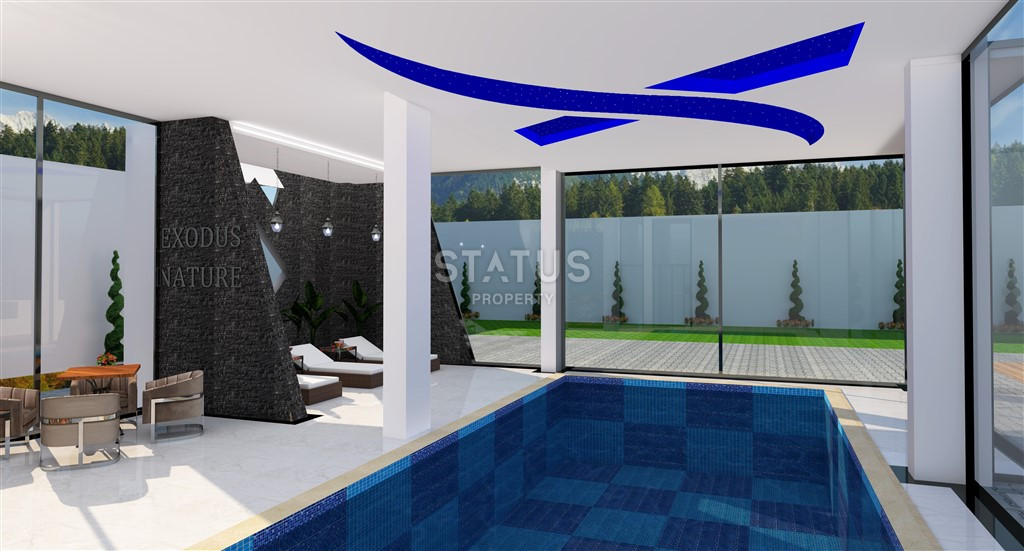 The latest one-bedroom apartments in a residential complex with infrastructure in the Oba area. 47.5 m2 фото 35