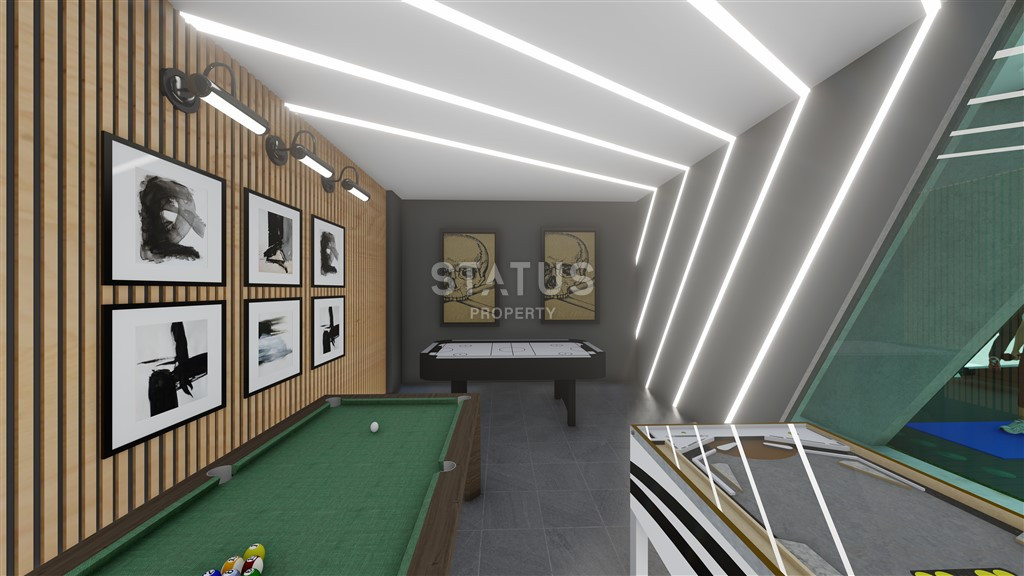 The latest one-bedroom apartments in a residential complex with infrastructure in the Oba area. 47.5 m2 фото 40