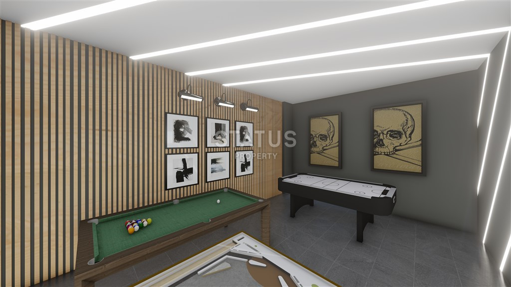 The latest one-bedroom apartments in a residential complex with infrastructure in the Oba area. 47.5 m2 фото 41