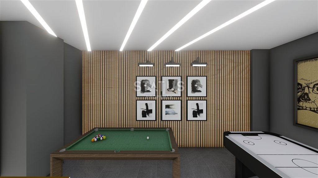 The latest one-bedroom apartments in a residential complex with infrastructure in the Oba area. 47.5 m2 фото 42