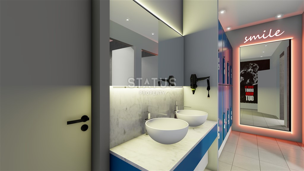 The latest one-bedroom apartments in a residential complex with infrastructure in the Oba area. 47.5 m2 фото 43