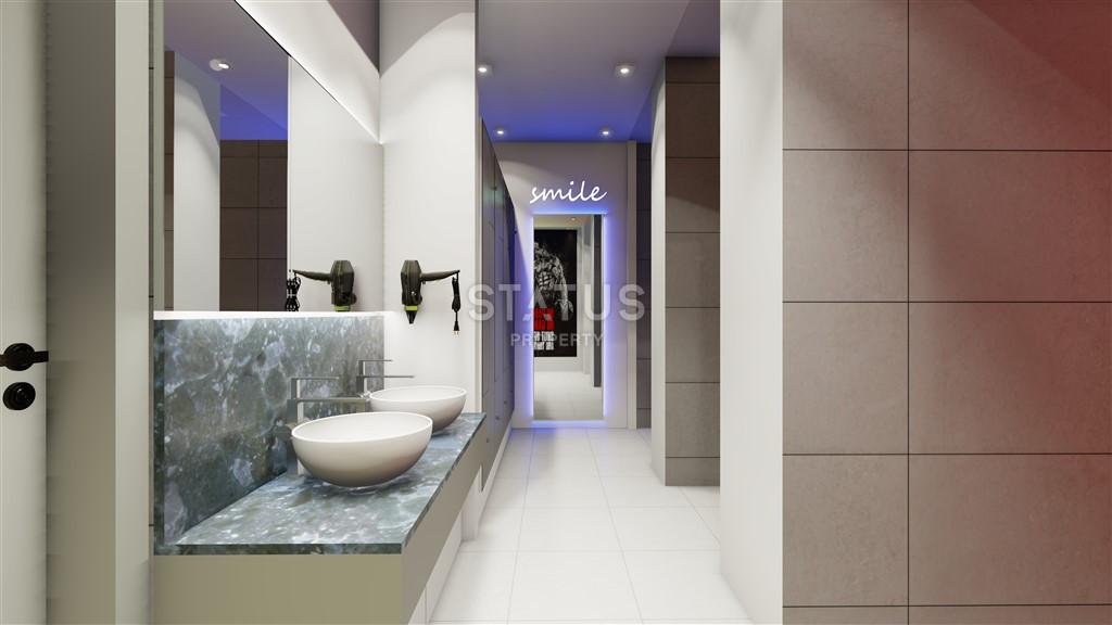 The latest one-bedroom apartments in a residential complex with infrastructure in the Oba area. 47.5 m2 фото 49