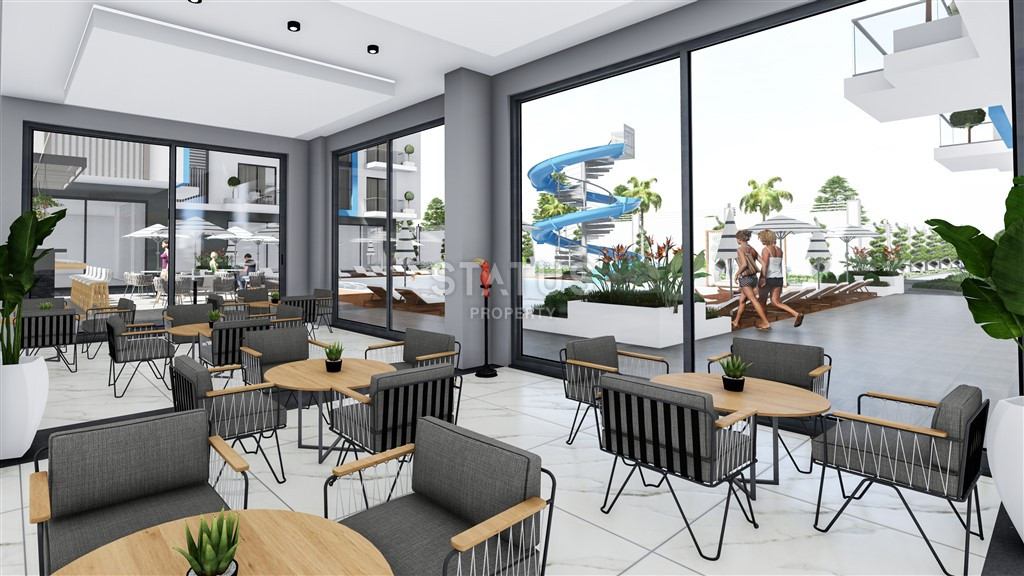 The latest one-bedroom apartments in a residential complex with infrastructure in the Oba area. 47.5 m2 фото 50