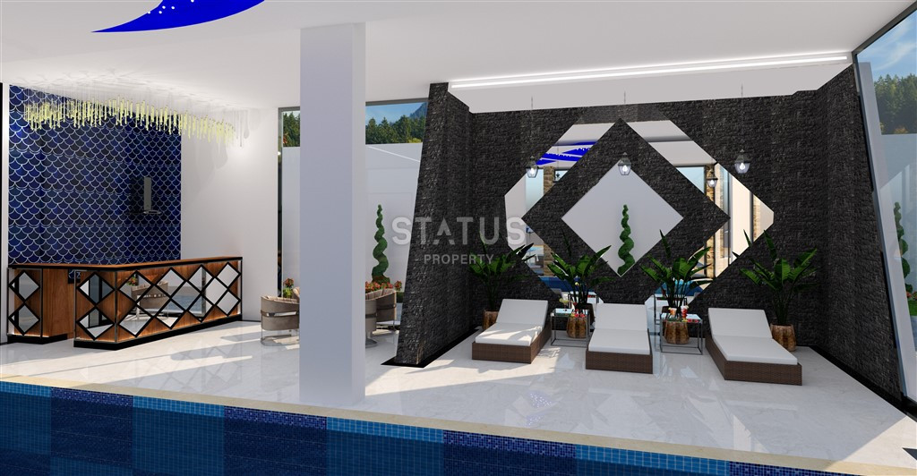 The latest one-bedroom apartments in a residential complex with infrastructure in the Oba area. 47.5 m2 фото 52