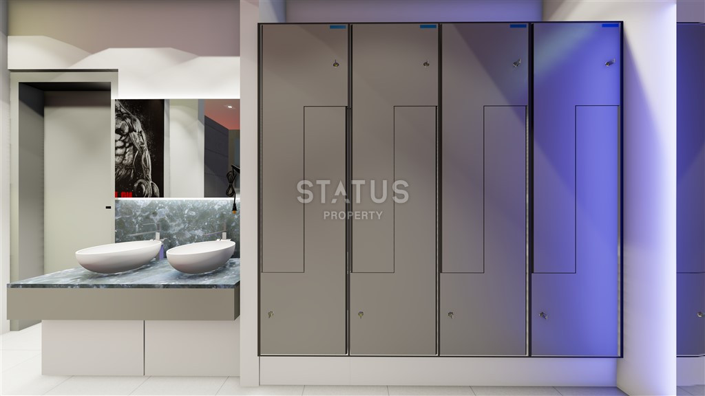 The latest one-bedroom apartments in a residential complex with infrastructure in the Oba area. 47.5 m2 фото 53