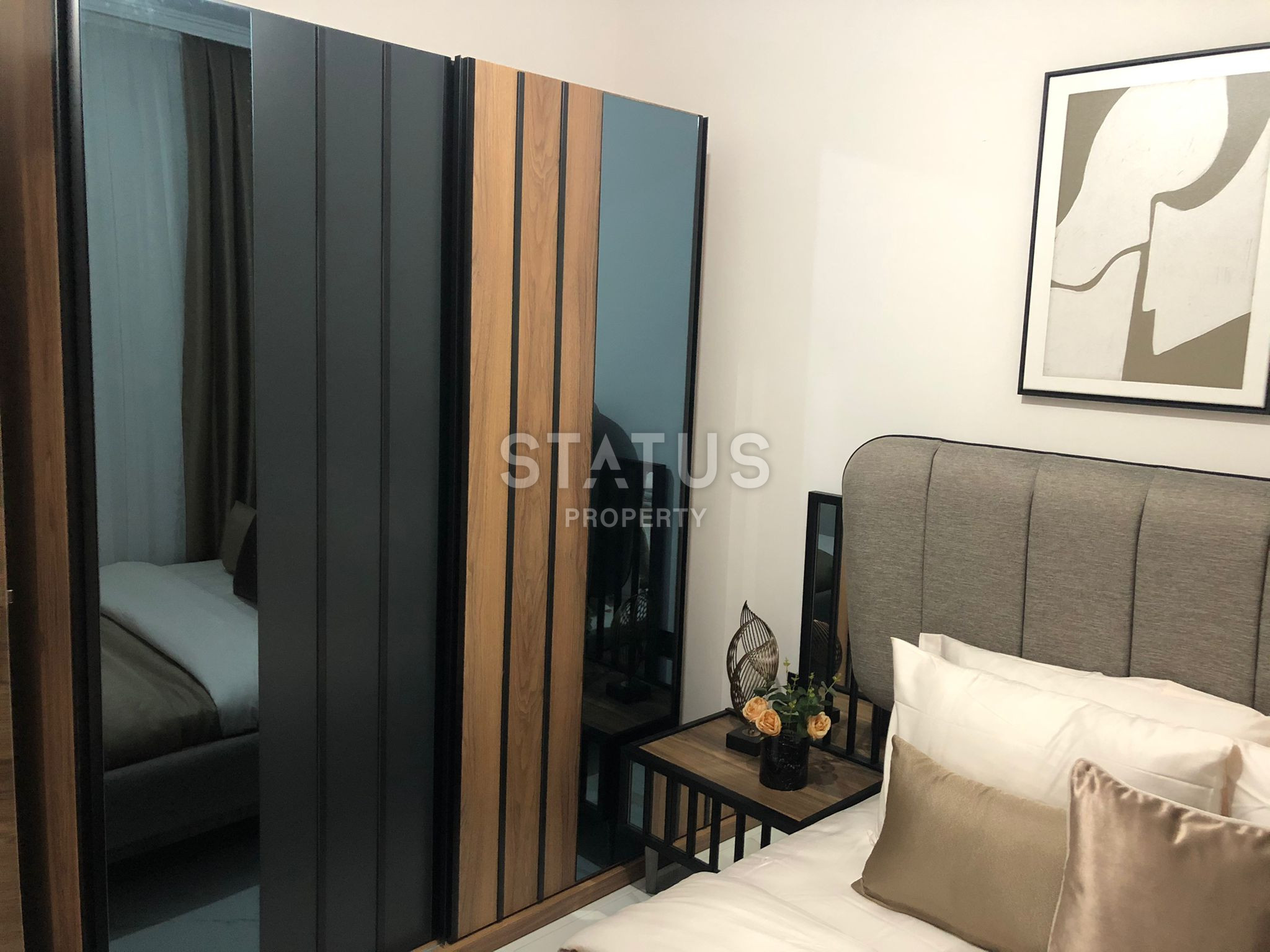 The latest one-bedroom apartments in a residential complex with infrastructure in the Oba area. 47.5 m2 фото 57