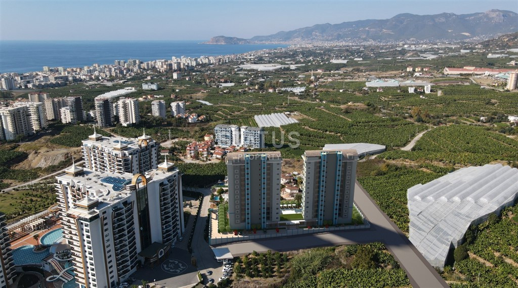 Новые двухкомнатные квартиры в новом ЖК с отельной инфраструктурой в спокойной части Махмутрала. 51м2 фото 16