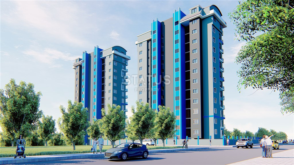 Новые двухкомнатные квартиры в новом ЖК с отельной инфраструктурой в спокойной части Махмутрала. 51м2 фото 31