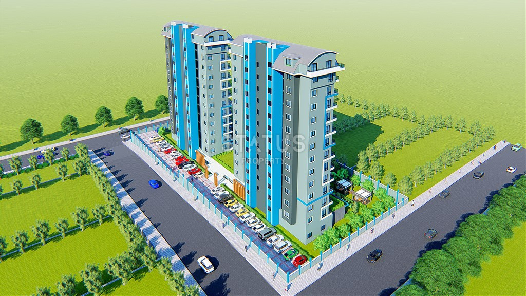 Новые двухкомнатные квартиры в новом ЖК с отельной инфраструктурой в спокойной части Махмутрала. 51м2 фото 33