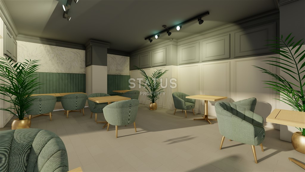 Новые двухкомнатные квартиры в новом ЖК с отельной инфраструктурой в спокойной части Махмутрала. 51м2 фото 42