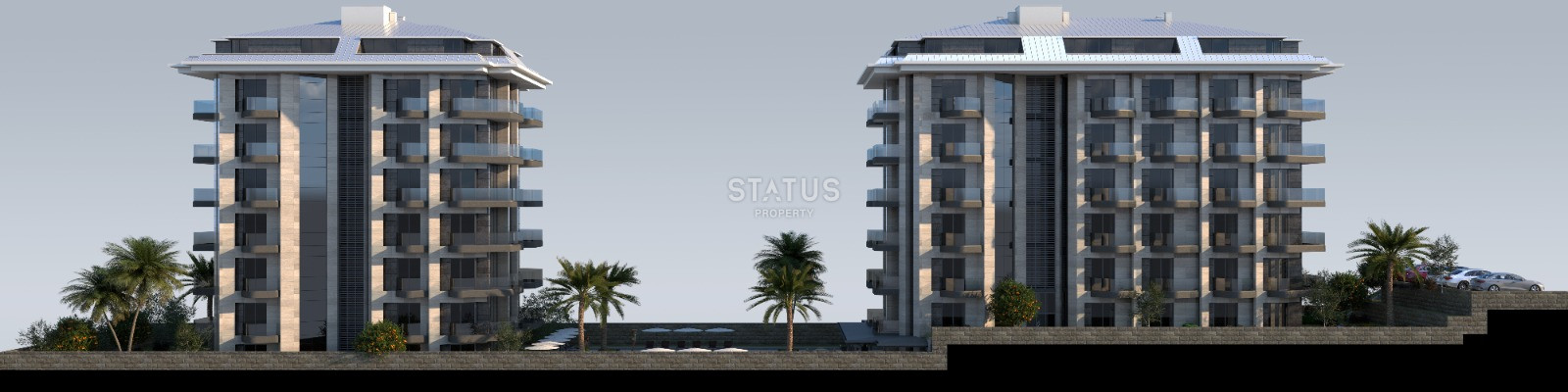 Новый проект в первой береговой линии в самом востребованном районе Аланьи. 61м2 -149,8м2 фото 5