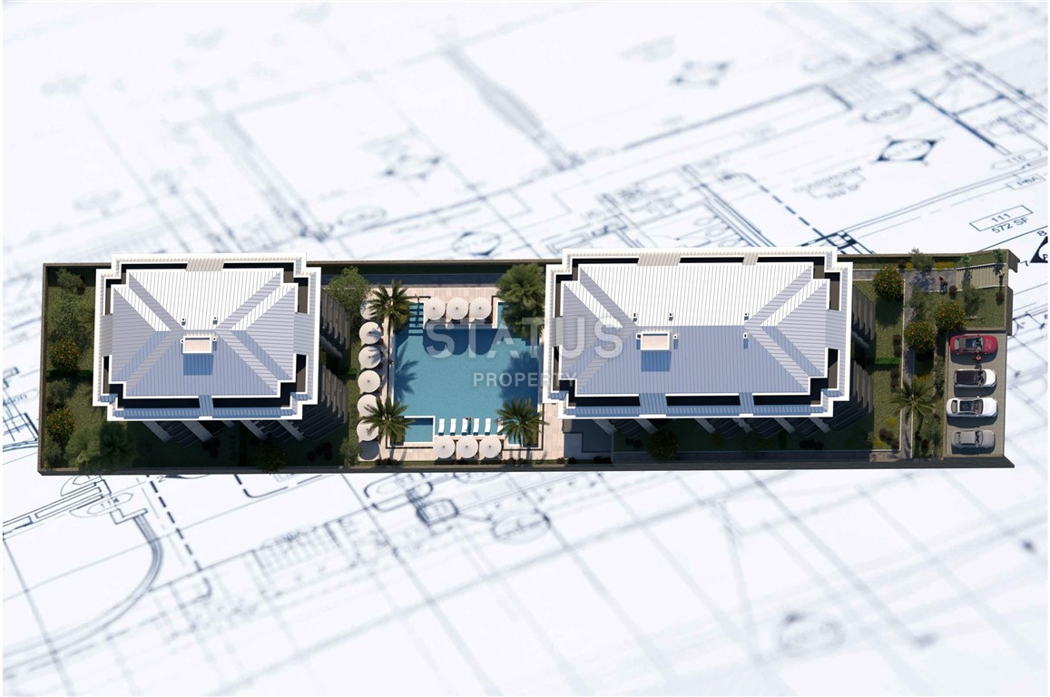 Новый проект в первой береговой линии в самом востребованном районе Аланьи. 61м2 -149,8м2 фото 6