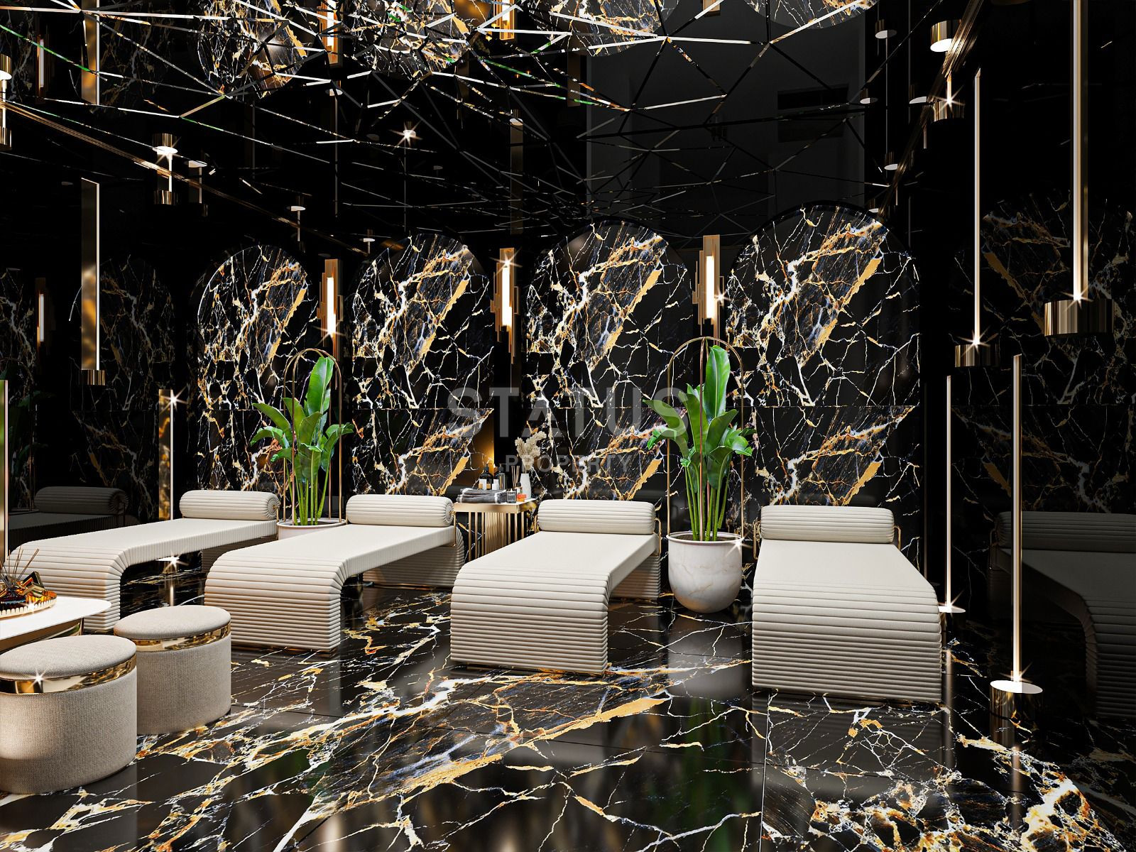 Трехкомнатная квартира у моря в строящейся резиденции, в центре Аланьи, 74 м2 фото 30