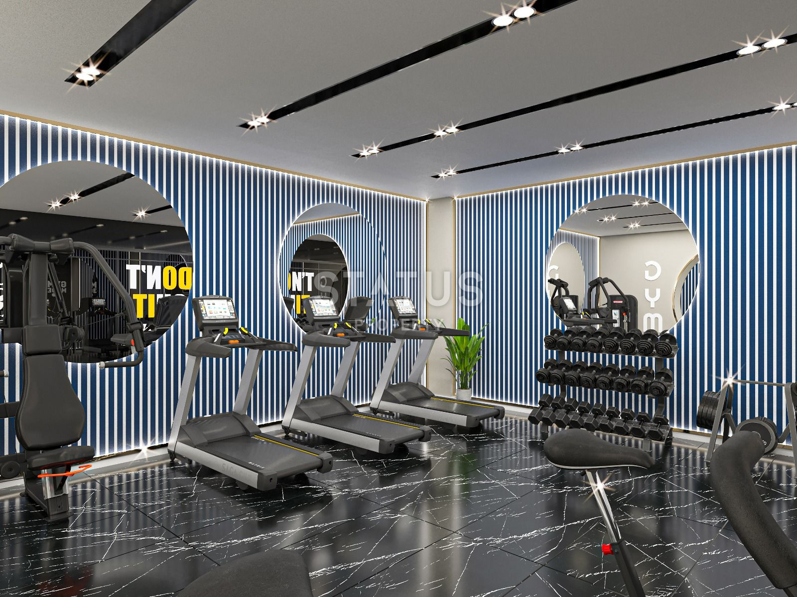 Трехкомнатная квартира у моря в строящейся резиденции, в центре Аланьи, 74 м2 фото 33