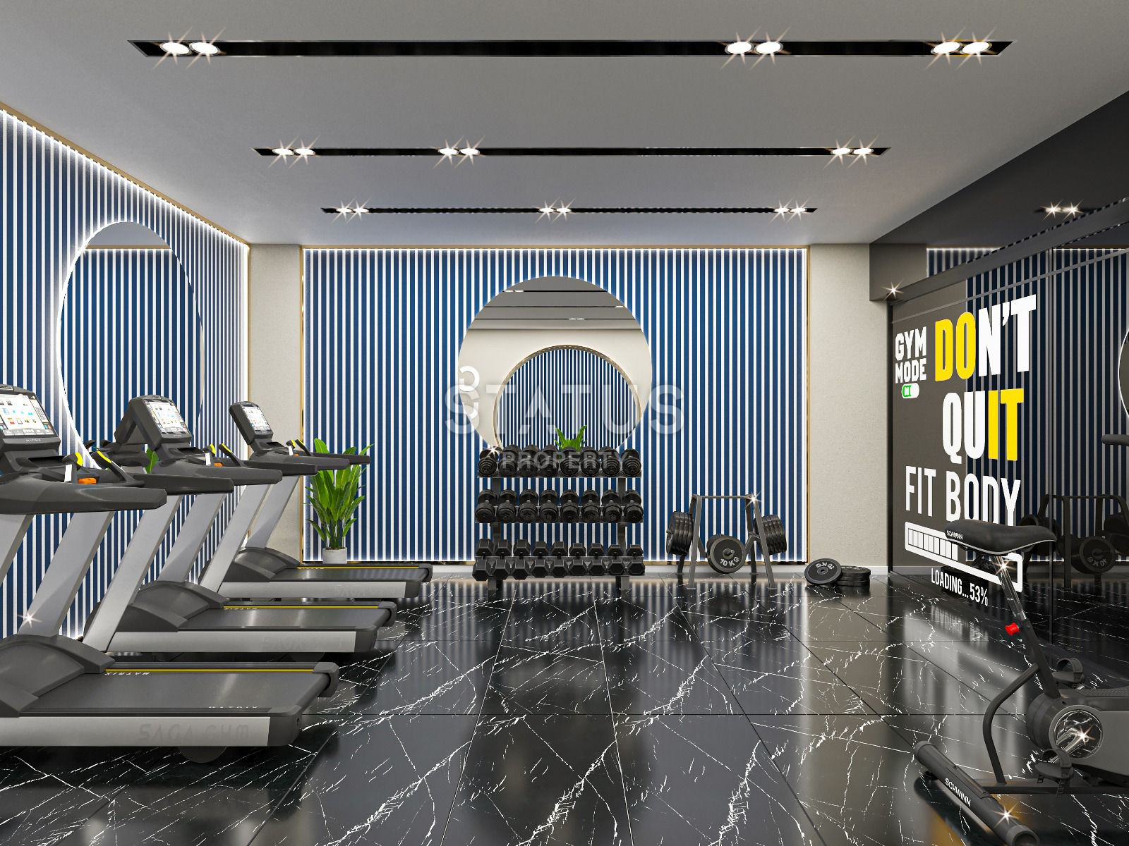 Трехкомнатная квартира у моря в строящейся резиденции, в центре Аланьи, 74 м2 фото 35