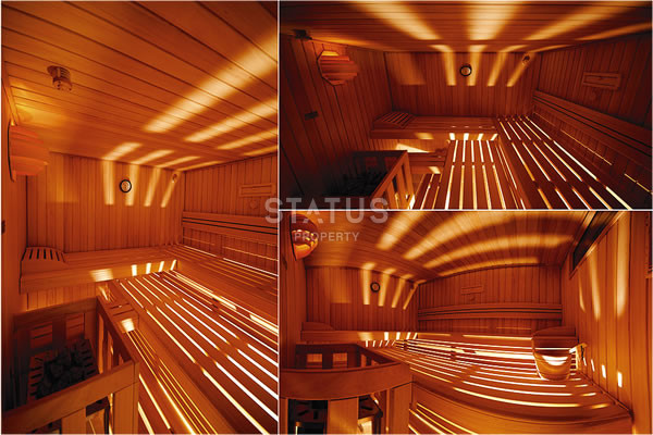 Five-room apartment by the sea in a well-known residential complex in the first coastline in the center of Alanya. 220m2 фото 30