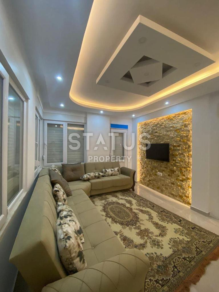 Двухкомнатная меблированная квартира в 200м от моря в открытом районе г. Аланья Конаклы. 55м2 фото 5