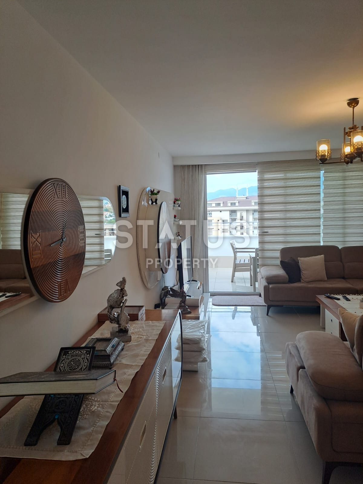 Beautiful penthouse in a cozy family complex in Kestel. 250m2 фото 5