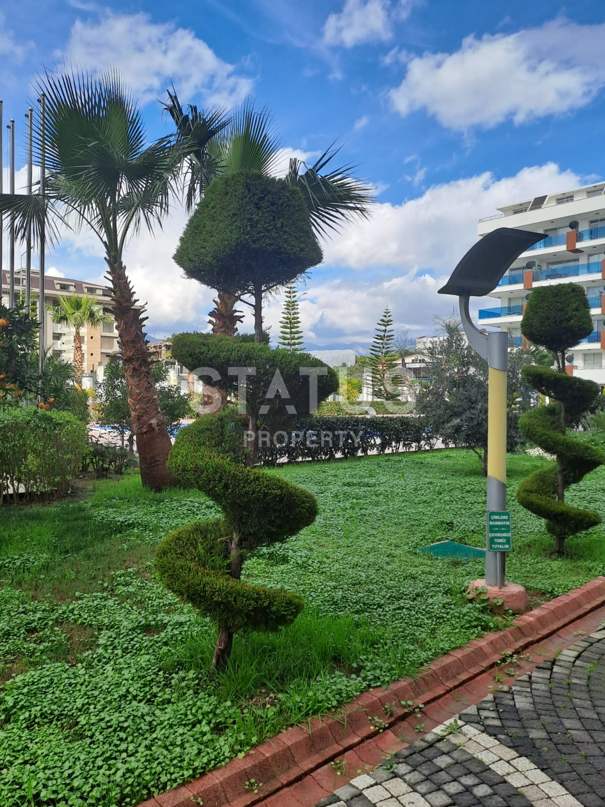 Beautiful penthouse in a cozy family complex in Kestel. 250m2 фото 34