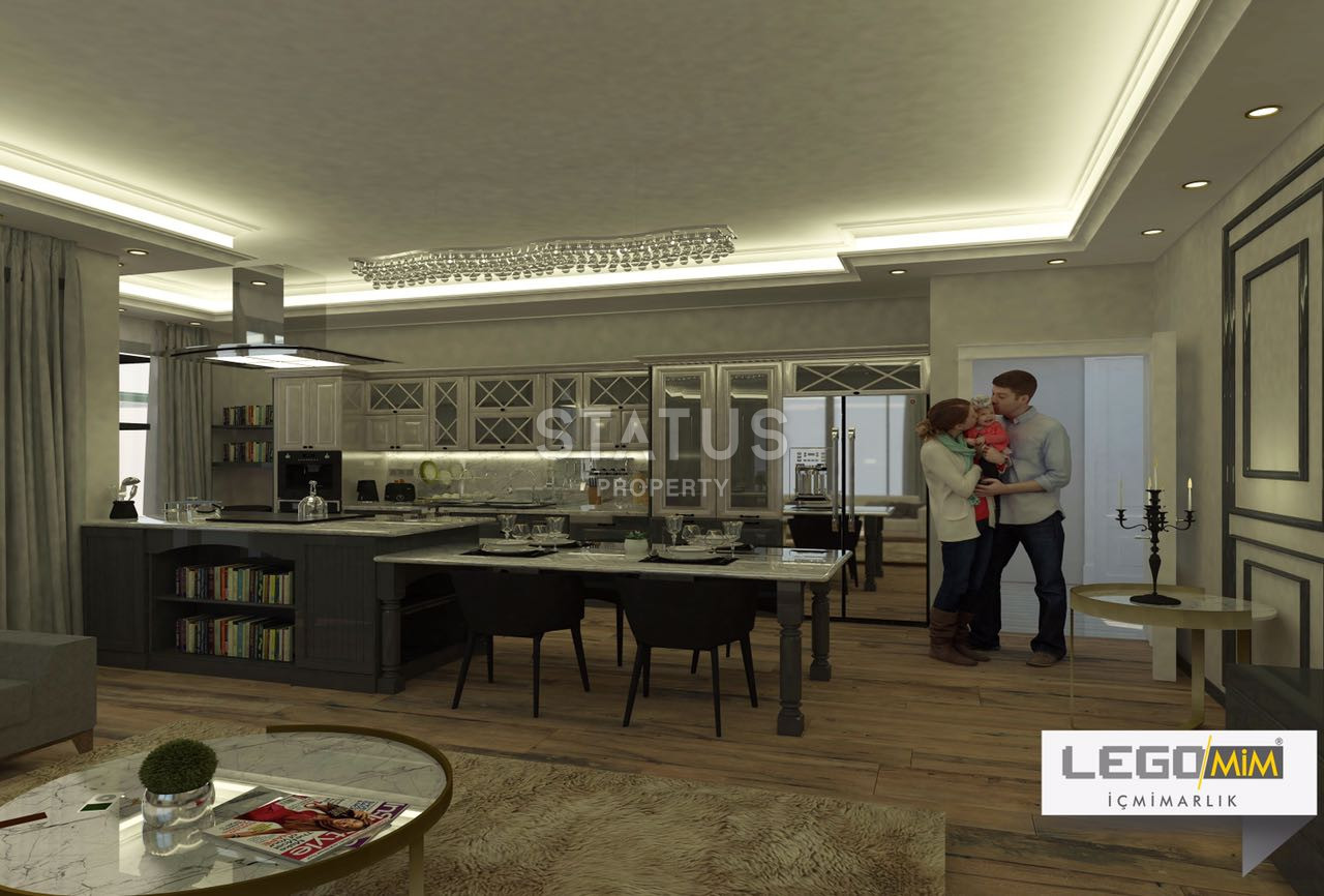 Дуплекс 3+1 в самом центре Аланьи с возможностью получения турецкого гражданства. 190,4м2 фото 6