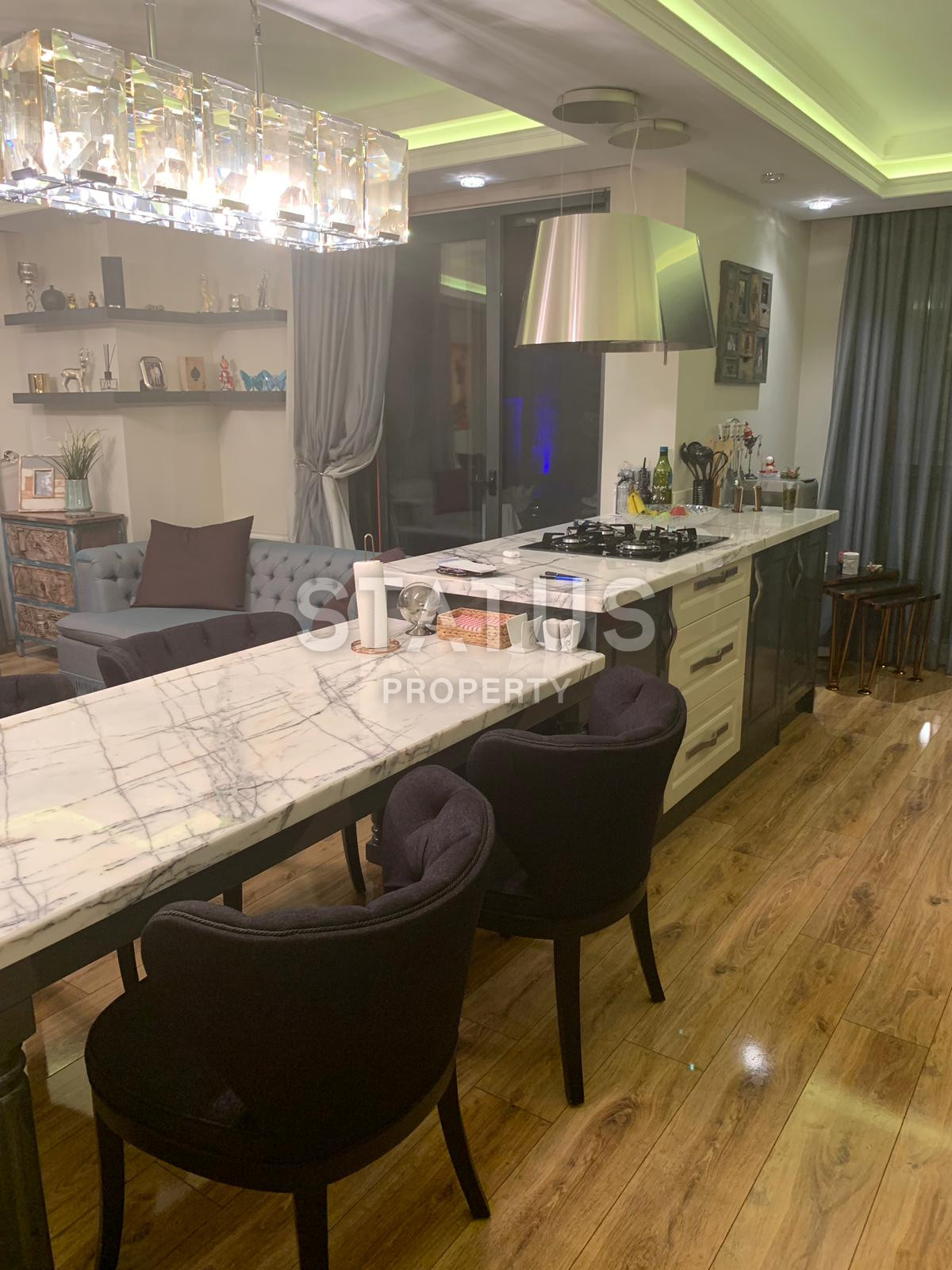 Дуплекс 3+1 в самом центре Аланьи с возможностью получения турецкого гражданства. 190,4м2 фото 14