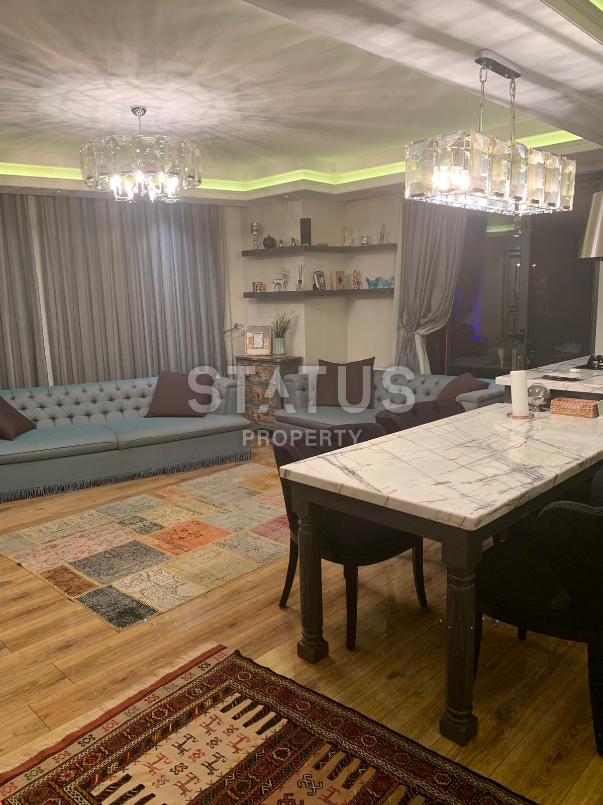 Дуплекс 3+1 в самом центре Аланьи с возможностью получения турецкого гражданства. 190,4м2 фото 15