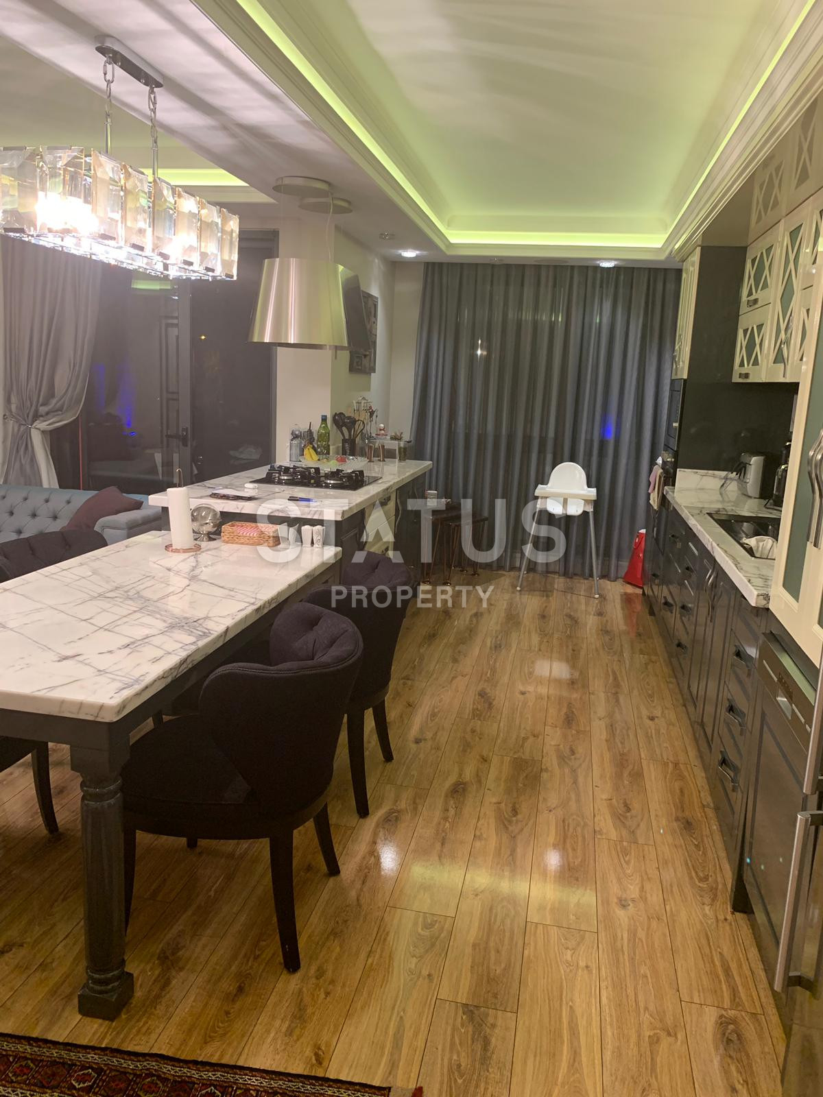 Дуплекс 3+1 в самом центре Аланьи с возможностью получения турецкого гражданства. 190,4м2 фото 16