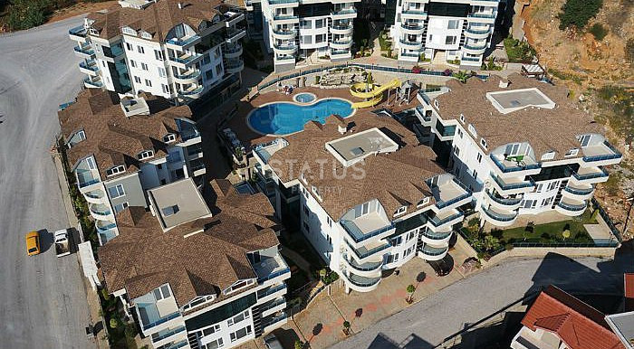 Уютный пентхаус с видом на море, собственной сауной в ЖК с премиальной инфраструктурой в 300 м от пляжа Клеопатры. 103 м2 фото 3