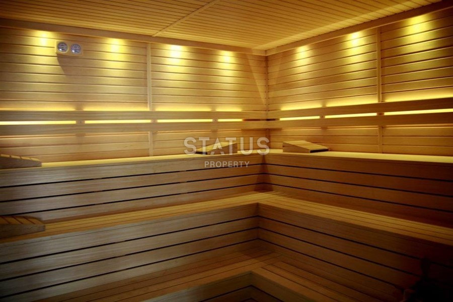 Уютный пентхаус с видом на море, собственной сауной в ЖК с премиальной инфраструктурой в 300 м от пляжа Клеопатры. 103 м2 фото 7