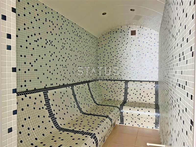 Уютный пентхаус с видом на море, собственной сауной в ЖК с премиальной инфраструктурой в 300 м от пляжа Клеопатры. 103 м2 фото 10