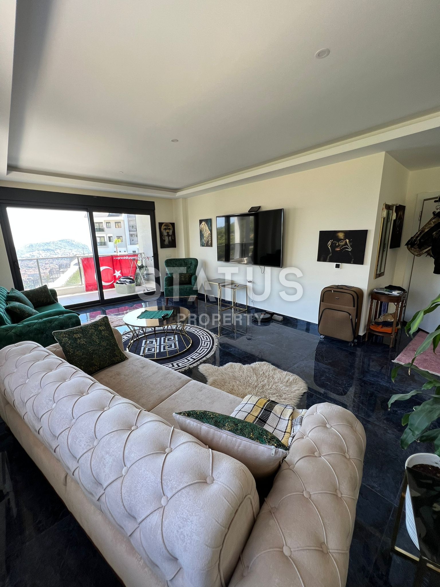 Шикарный пентхаус с видом на море в предгорье в районе Тепе. 225м2 фото 8