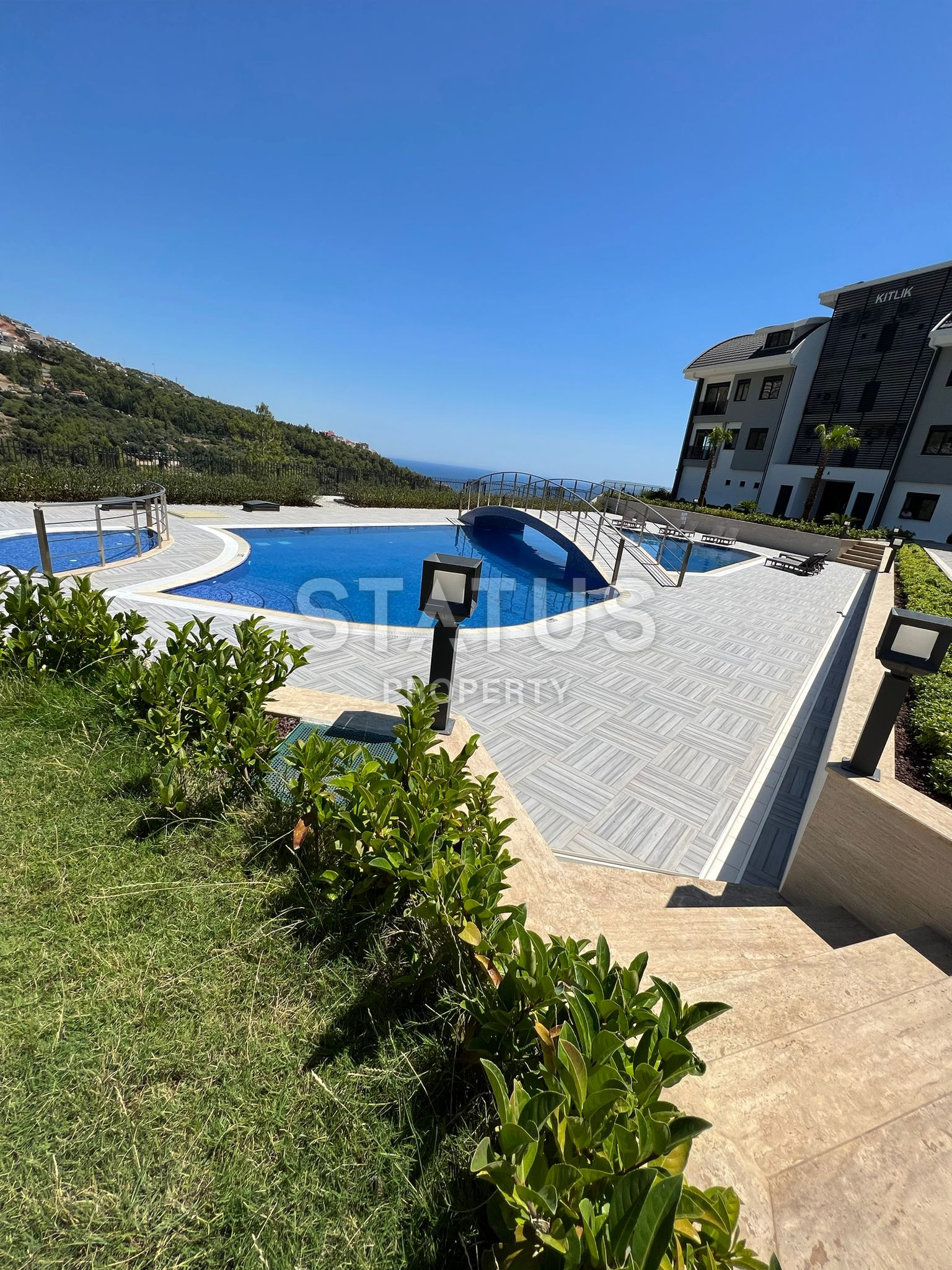 Шикарный пентхаус с видом на море в предгорье в районе Тепе. 225м2 фото 17