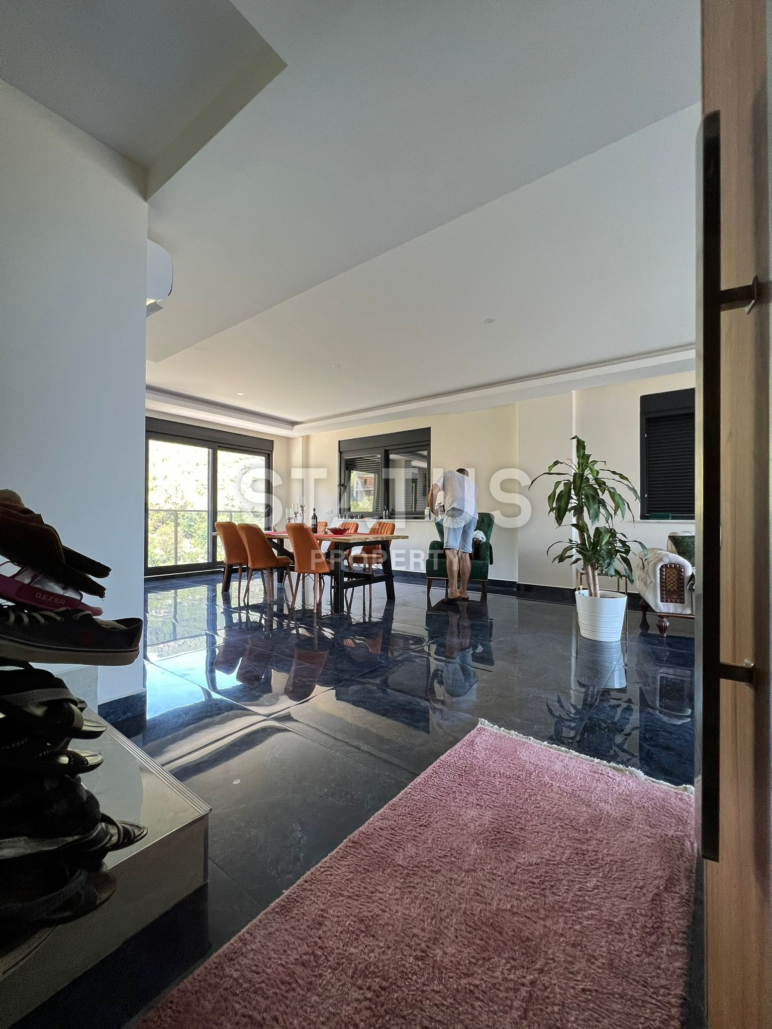 Шикарный пентхаус с видом на море в предгорье в районе Тепе. 225м2 фото 23