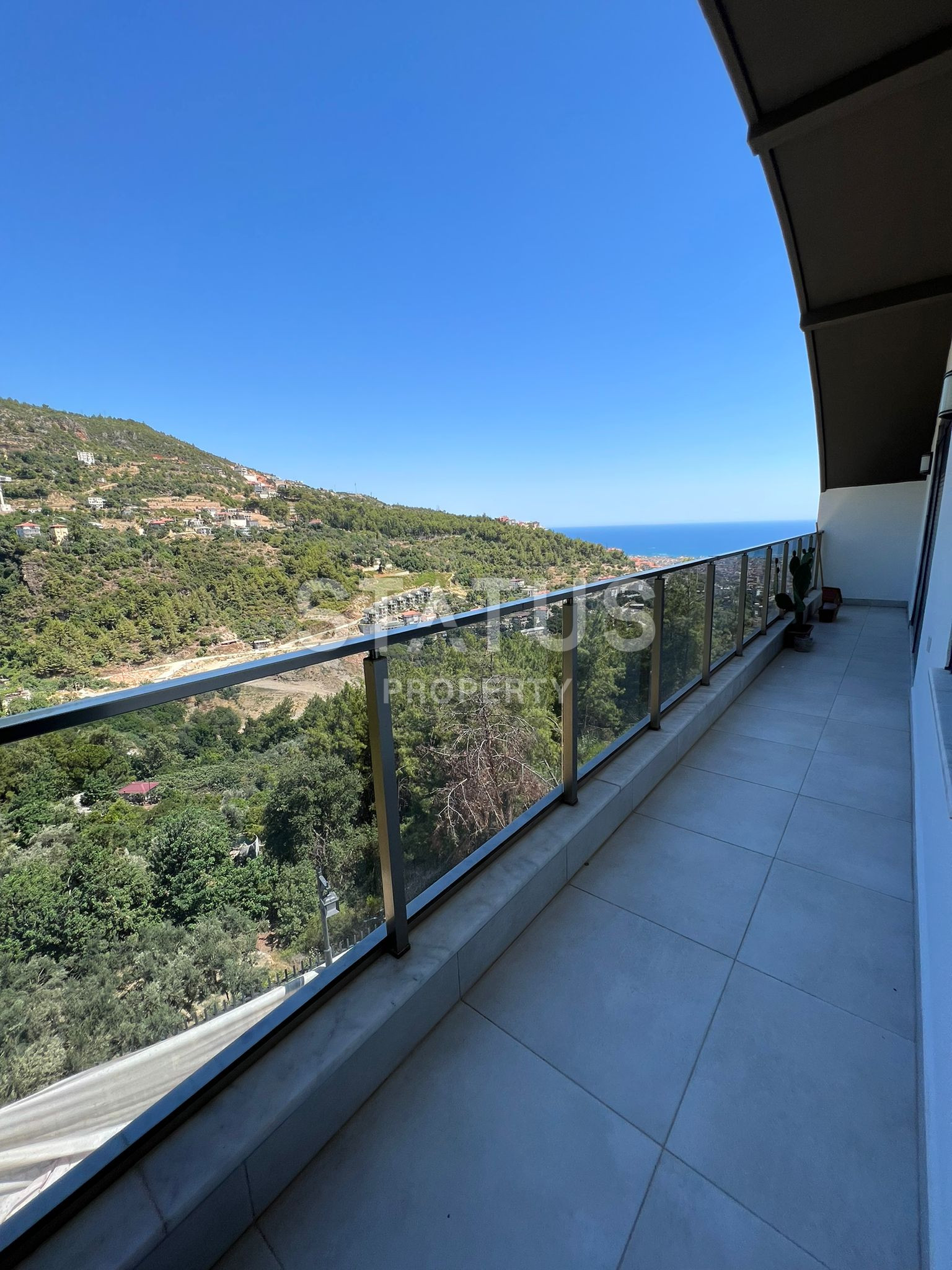 Шикарный пентхаус с видом на море в предгорье в районе Тепе. 225м2 фото 31