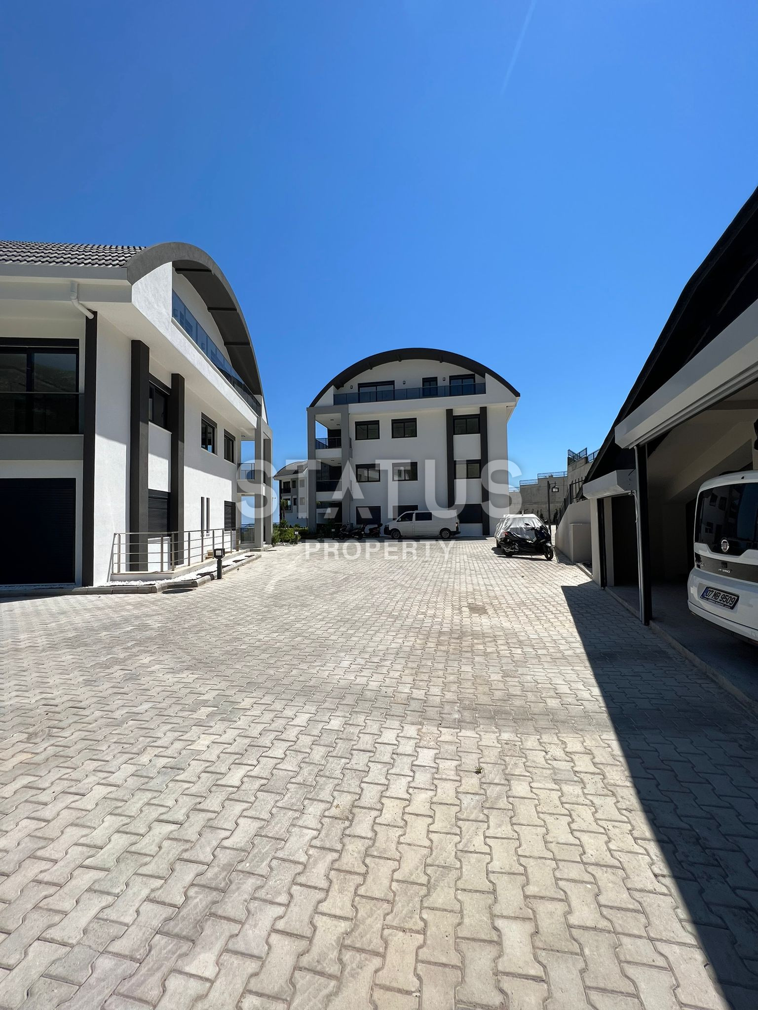 Шикарный пентхаус с видом на море в предгорье в районе Тепе. 225м2 фото 45