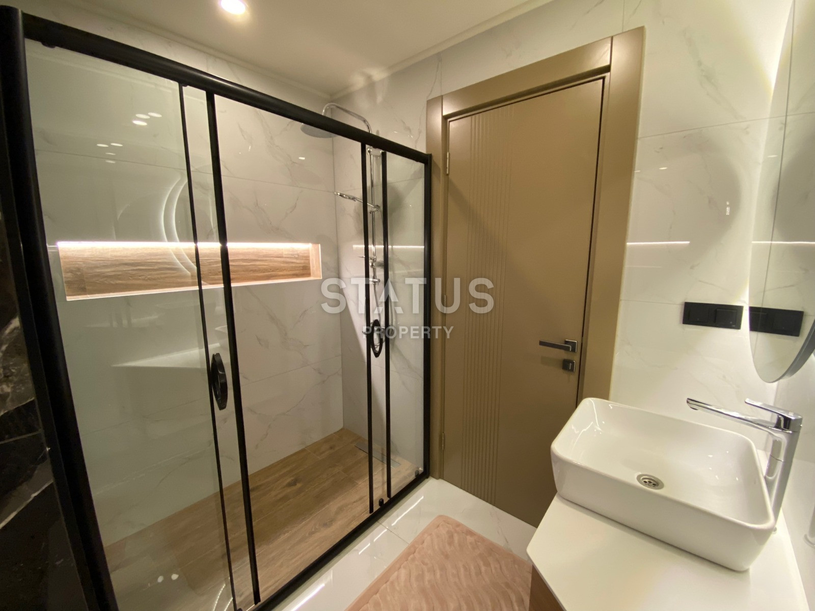 Реновированная красивая просторная квартира в центре Аланьи в 500м от пляжа Клеопатры. 130м2 фото 12