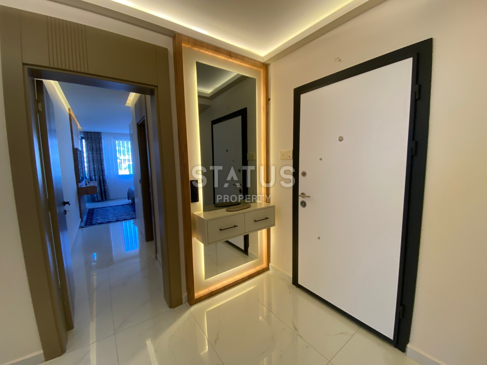 Реновированная красивая просторная квартира в центре Аланьи в 500м от пляжа Клеопатры. 130м2 фото 19