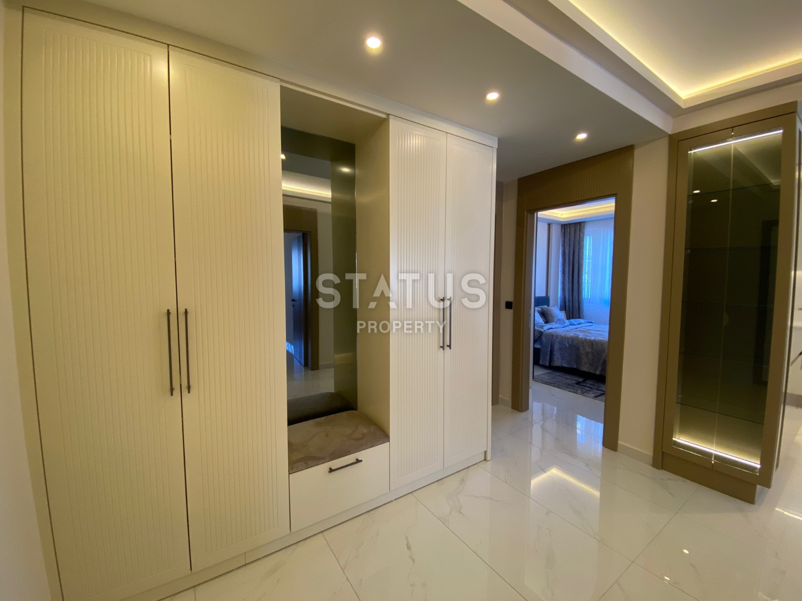 Реновированная красивая просторная квартира в центре Аланьи в 500м от пляжа Клеопатры. 130м2 фото 20