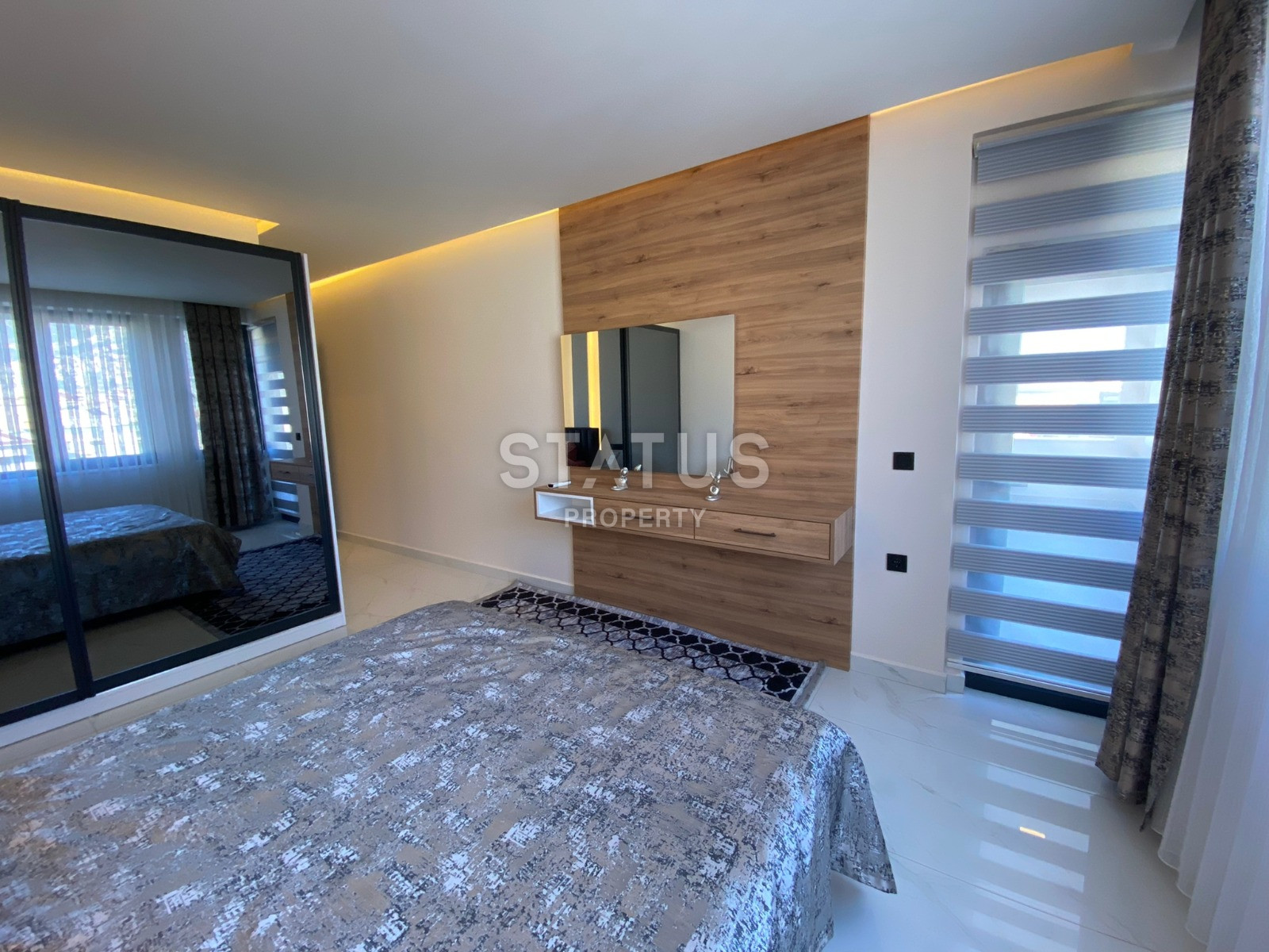 Реновированная красивая просторная квартира в центре Аланьи в 500м от пляжа Клеопатры. 130м2 фото 23