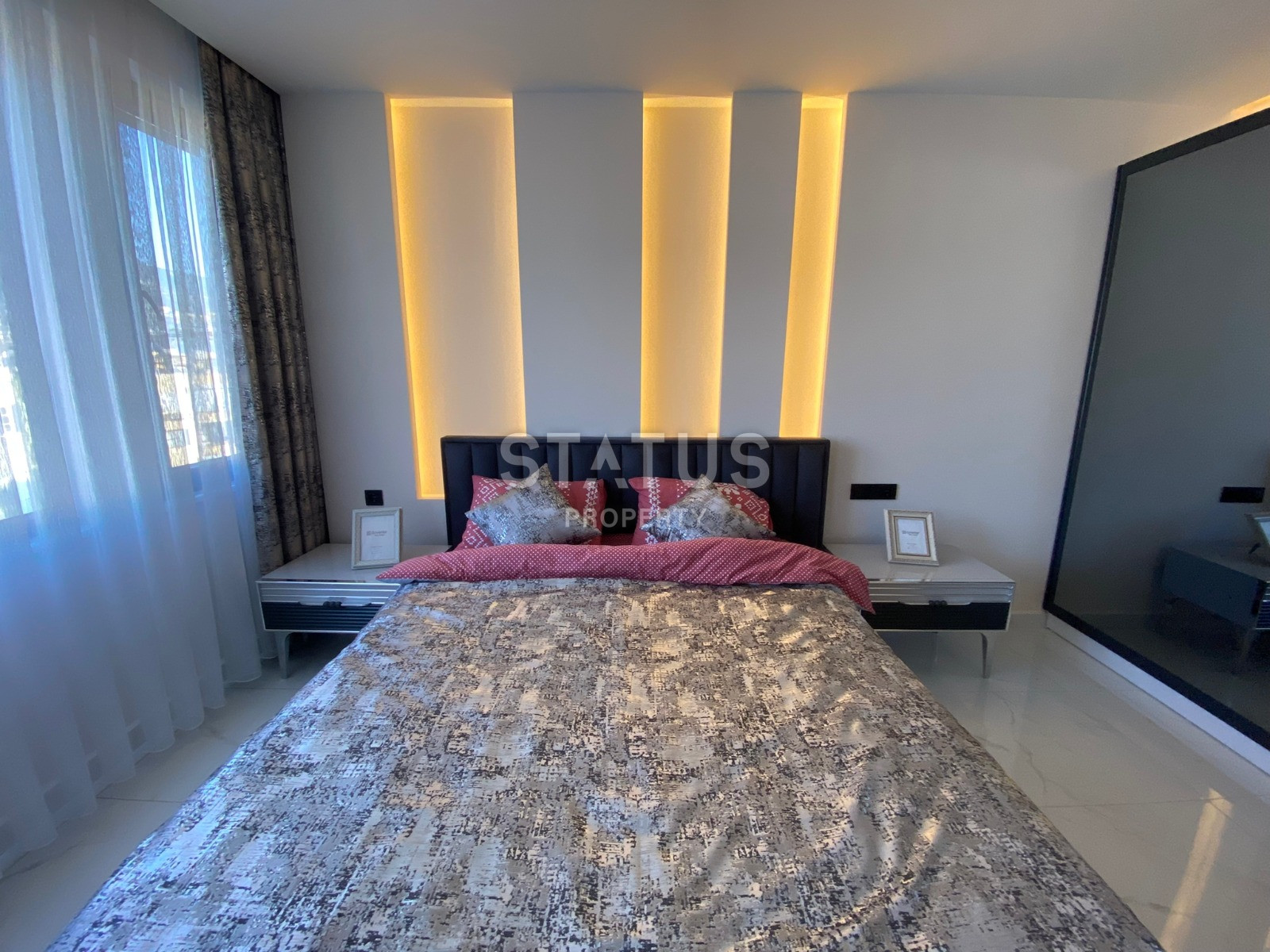 Реновированная красивая просторная квартира в центре Аланьи в 500м от пляжа Клеопатры. 130м2 фото 24