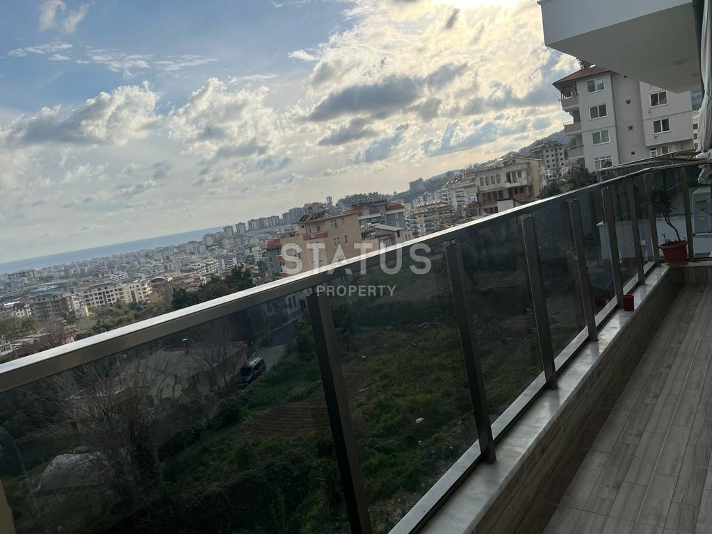 Четырёхкомнатная квартира с видом на море и город в районе Чиплаклы г. Аланья. 150м2 фото 19