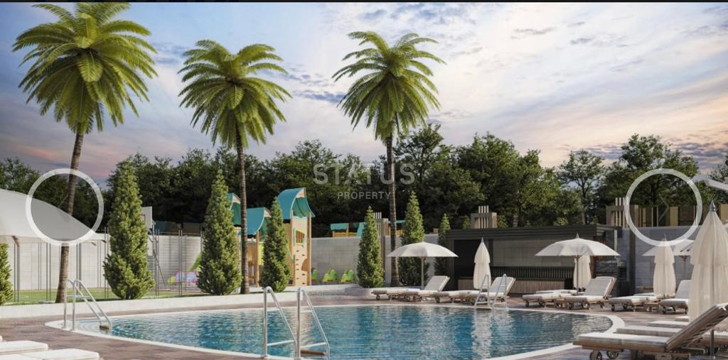 Новая квартира 1+1 в 100 метрах от моря! Кестель. 50 м2 фото 4