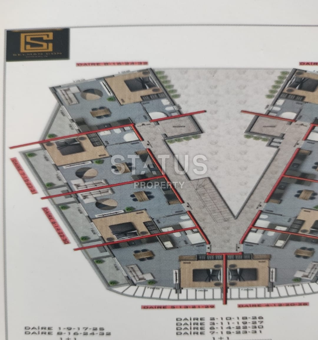 Две квартиры 1+1 на одной площадке фото 10