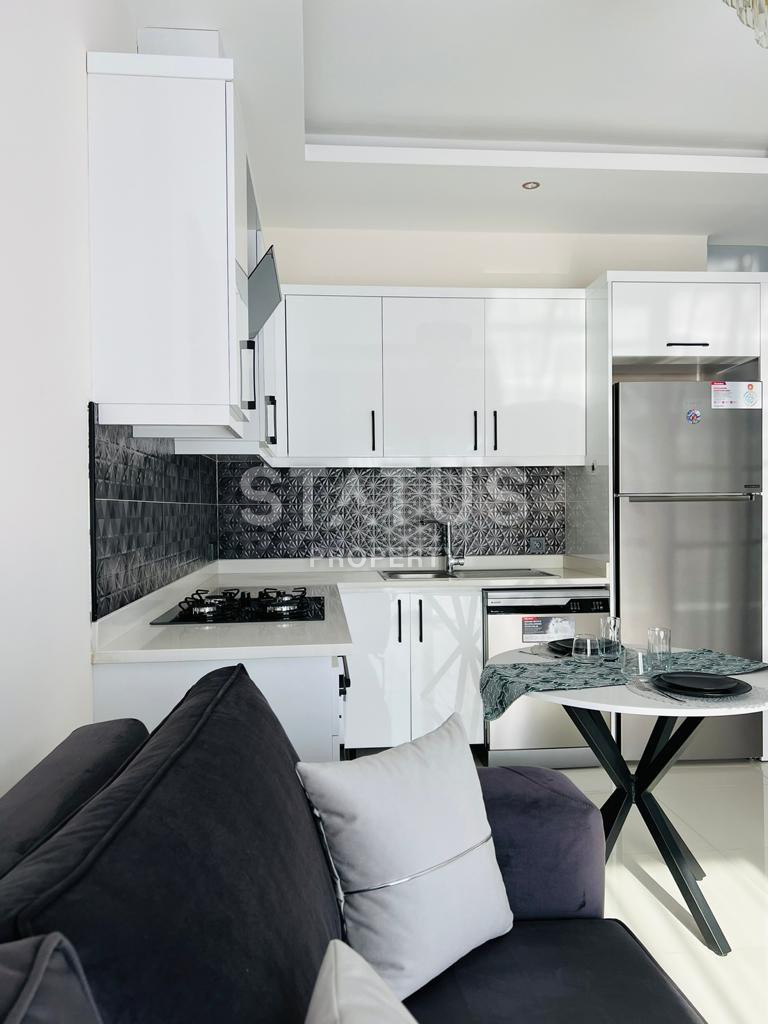 New one-bedroom apartment 1+1 turnkey in a residential complex with full infrastructure in Kyrgydzhak. 55m2 фото 8