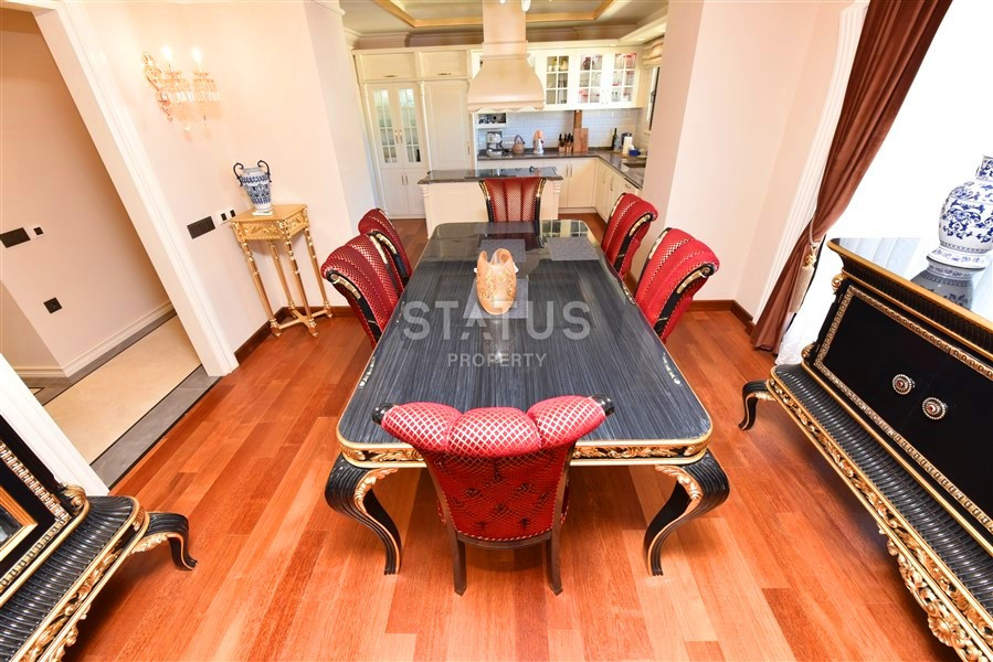 Роскошный пентхаус 4+1 с мебелью в комплексе люкс класса в районе Оба в 150м от пляжа. 271 м2 фото 7