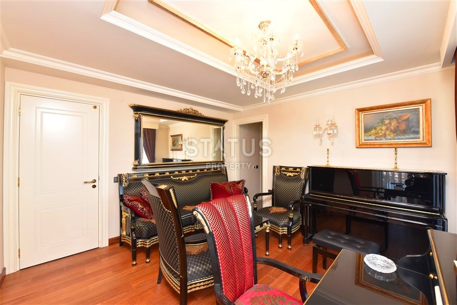 Роскошный пентхаус 4+1 с мебелью в комплексе люкс класса в районе Оба в 150м от пляжа. 271 м2 фото 10