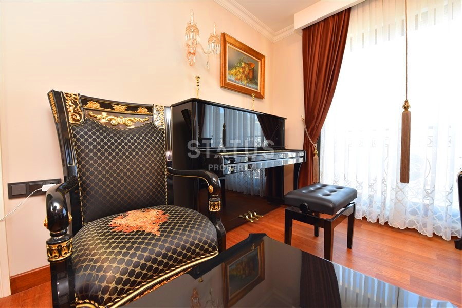 Роскошный пентхаус 4+1 с мебелью в комплексе люкс класса в районе Оба в 150м от пляжа. 271 м2 фото 13